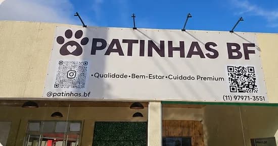 Fachada da Patinhas BF na Av. Cel. Bertoldo